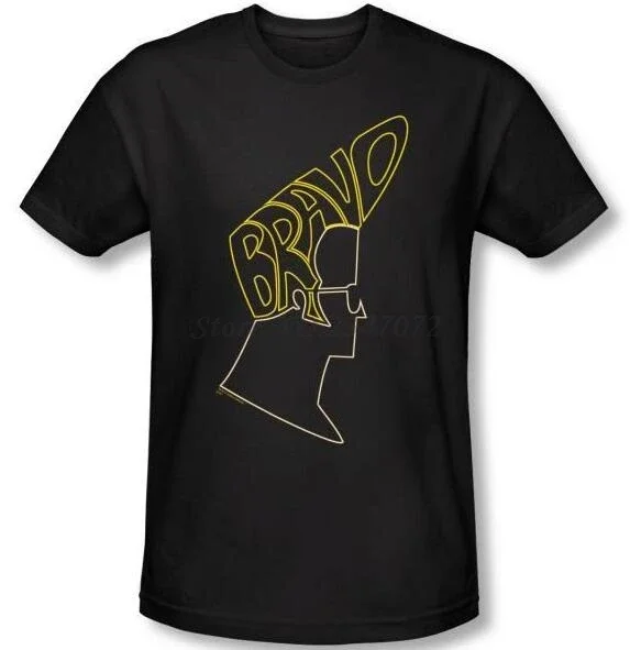 Carton Net Bravo TV Show Bravo Hair Tee Shirt Adult cotton tshirt men summer brand tee-shirt male t-shirt