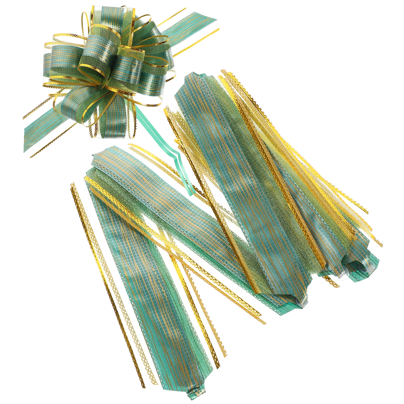 

20Pcs Wrapping Pull Bows Gift Packaging Decoration Shape Wedding Party Box Pull Bow Ribbons Bowknots Flowers Decor