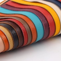 Colorful soft whole piece cowhide material, top layer sofa leather fabric, genuine leather, real cowhide leather, DIY soft bag c