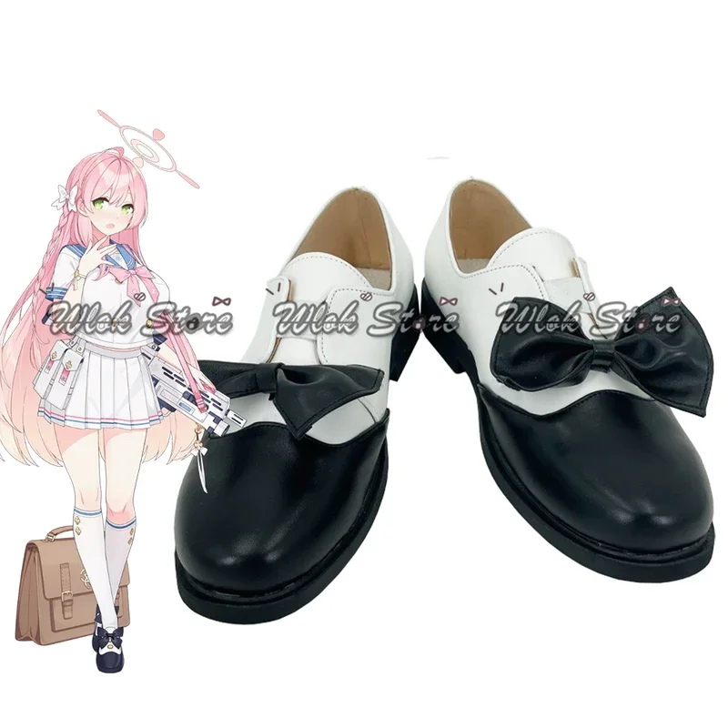 Anime Game Blue Archive Urawa Hanako Cosplay Sapatos para Homens e Mulheres, Custom Made, Festa de Halloween, Carnaval