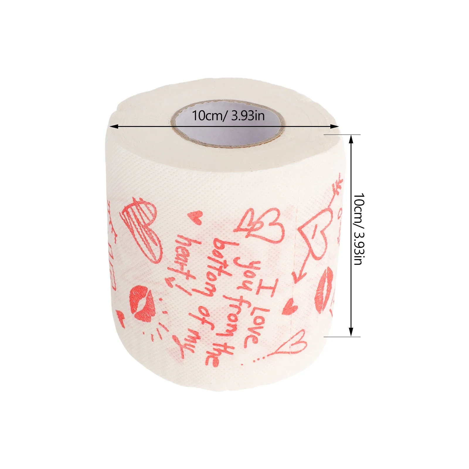 발렌타인 데이 크리 에이 티브 화장지 롤 욕실 티슈 소프트 냅킨 위생 디스펜서 컬러 티슈 위생 종이