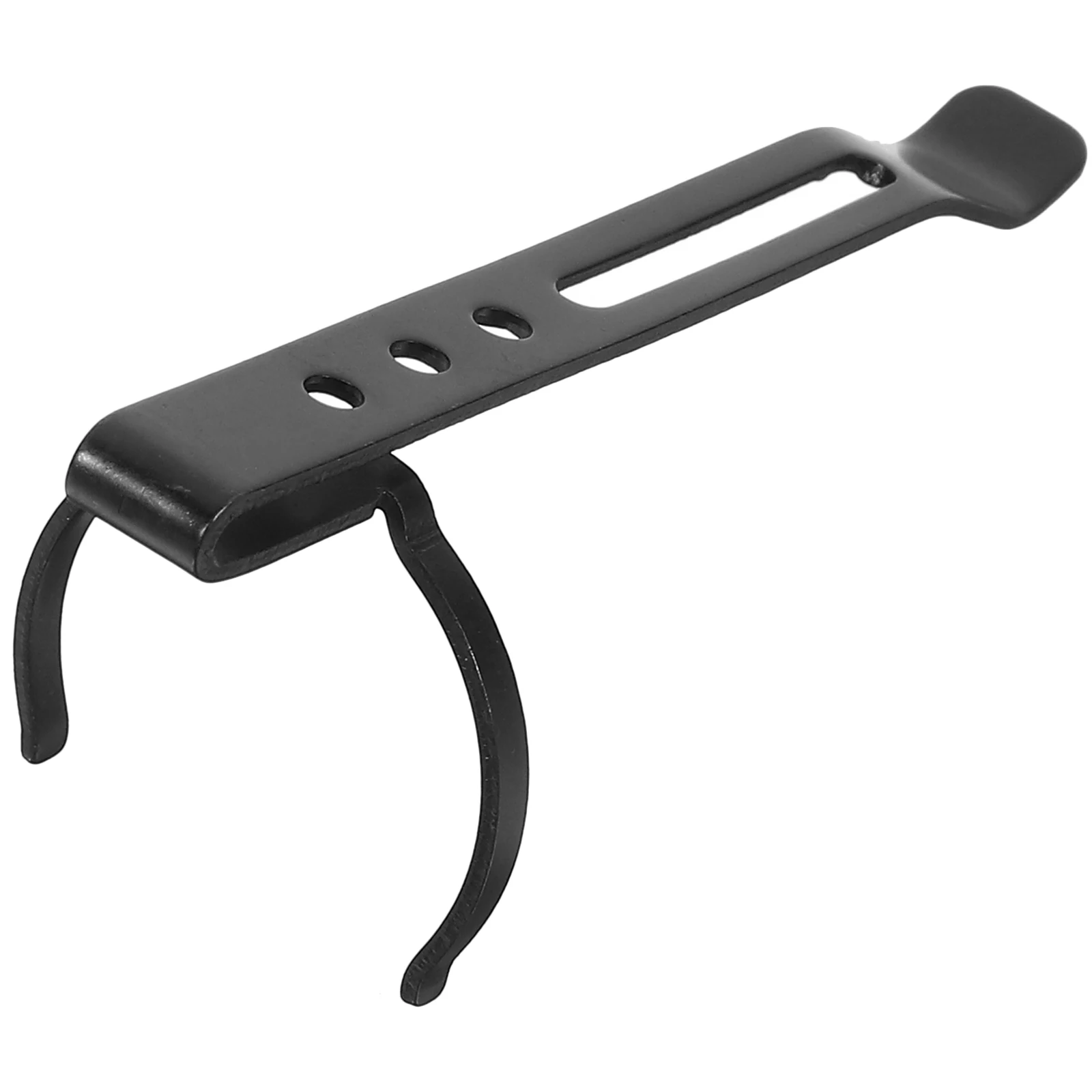 Flashlight Clip Small Portable Waistband Holder Belt Lamp Light Fixing Metal Clasp Hand Free Compact Durable Design Easy