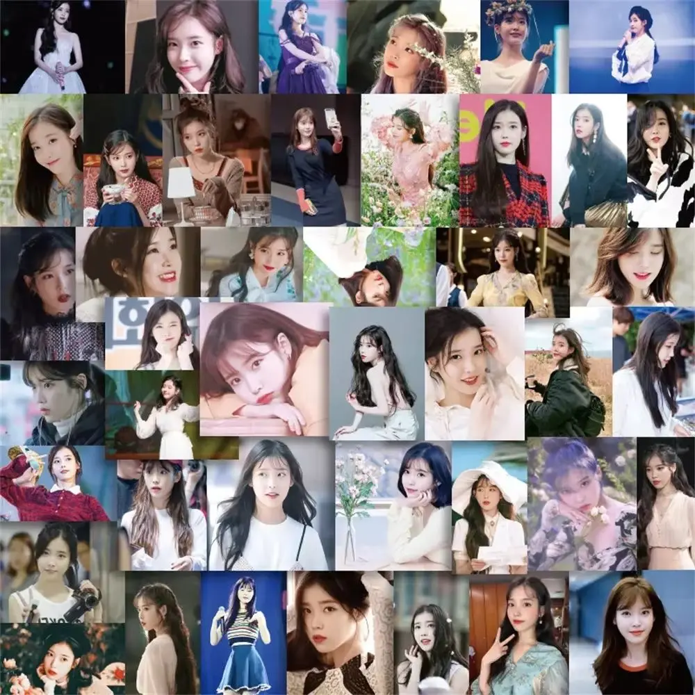 50PCS Hot Kpop Fema… - image