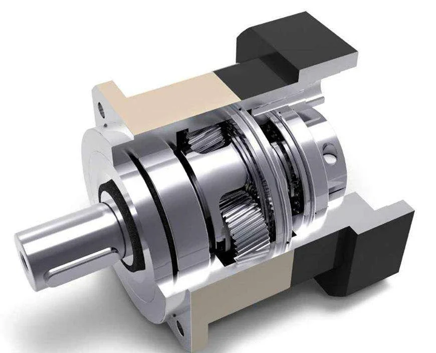 high precision high torque durable servo motor planetary robot gear box flange reducer helical gearbox for nema52 stepping motor