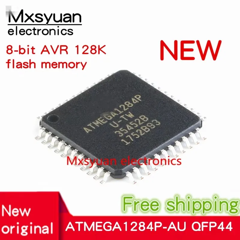 

2pcs~20pcs/LOT ATMEGA1284P-AU ATMEGA1284P ATMEGA1284PU-TW TQFP44 100% New Spot stock