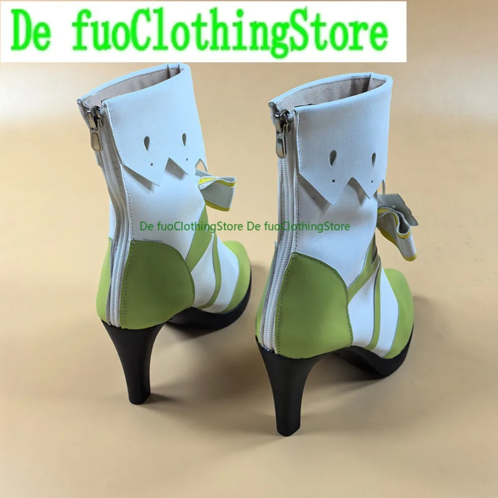 DefuoClothing Honor Of Kings Daji Matcha Sweetheart Buty do Cosplayu Anime Gra Buty i Kozaki do Odgrywania Ról na Halloween