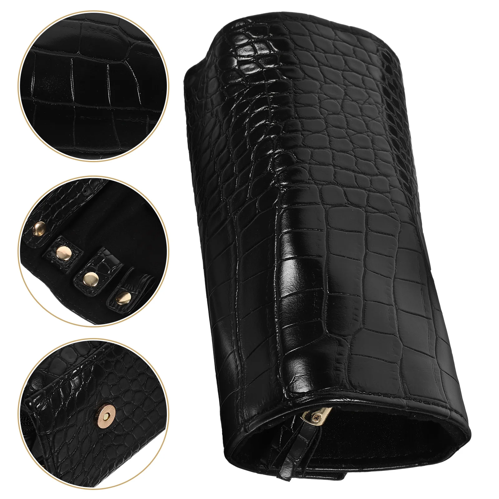 

Jewelry Box Small Travel Organizer Storage Pouch Bracelets Bag Multi-function Necklace Portable
