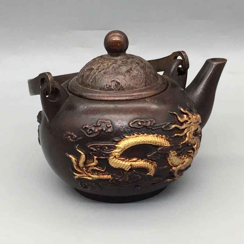 

Copper Ware Collection Dragon and Phoenix Years, There Are More Pots, Seeds, Lotus Teapot, Children's Cattle Pot, Five