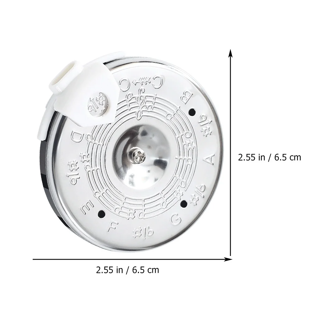 

Thirteen Pitch Pipe Universal Full Circular Pitch Tuner Disc for Guitar Violin Erhu Musical Instrument Tuning Tool Durable