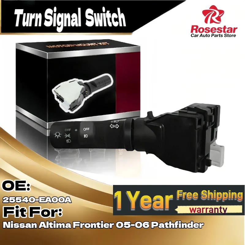 

25540-EA00A 25540EA005 CBS1668 1S7479 Переключатель указателей поворота с противотуманными фарами для Nissan Altima Frontier 05-06 Pathfinder