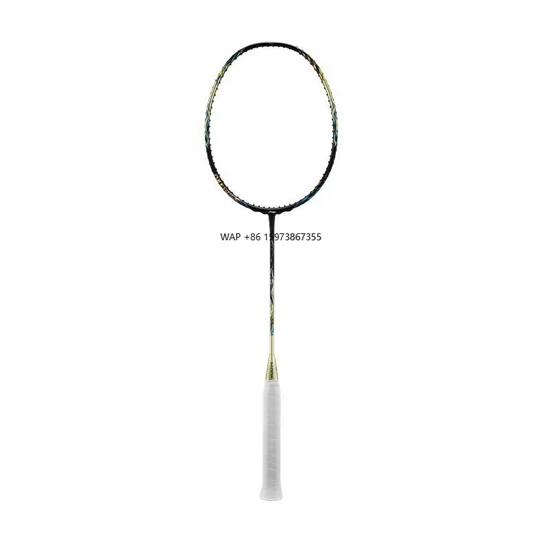 

Thunder 4UG5 100 Carbon Fiber Amateur Junior Offensive Badminton Racket High Rigidity 80g No String