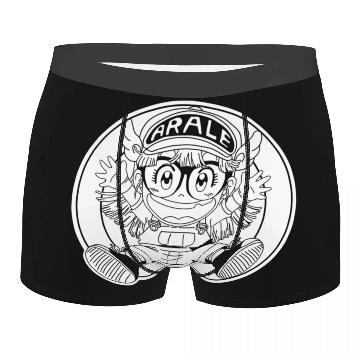 

Крутые японские трусы-боксеры Arale Norimakis Dr Slump, мужские дышащие трусы, нижнее белье