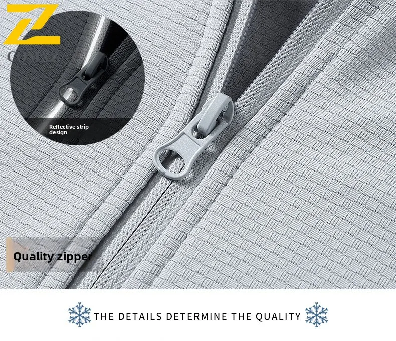 سترة صيفية UPF50 + خارجية من الجلد عالية المرونة مقاومة للماء وحماية من الأشعة فوق البنفسجية فضفاضة مناسبة للمشي لمسافات طويلة والتخييم والصيد ملابس رياضية 2025 #2