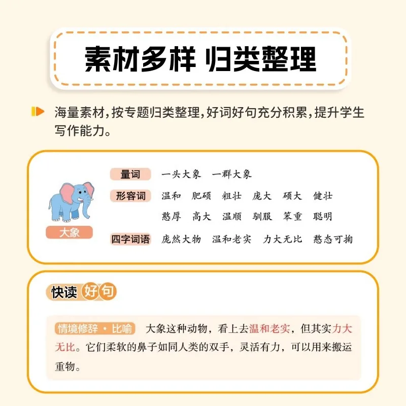 تصنيف شامل لمواد اللغة الصينية في المدارس الابتدائية، بما في ذلك الكلمات الجيدة والمقالات والفقرات الجيدة