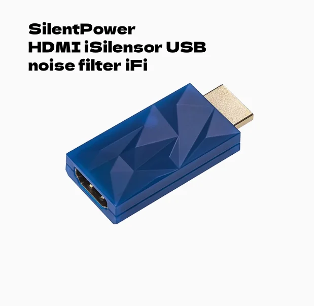SilentPower/HDMI iSilensor Filtro antirumore USB iFi