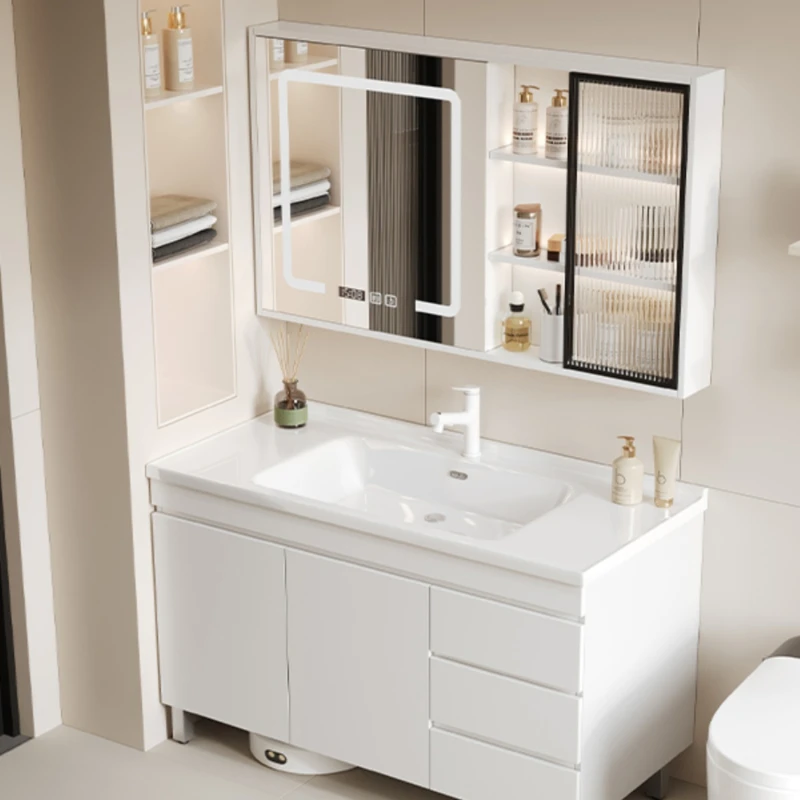 Opbergkast Multifunctionele smalle badkamerkasten Vanity Filing Sink onder ruimte Toiletbesparend Mueble Lavabo Luxe locker