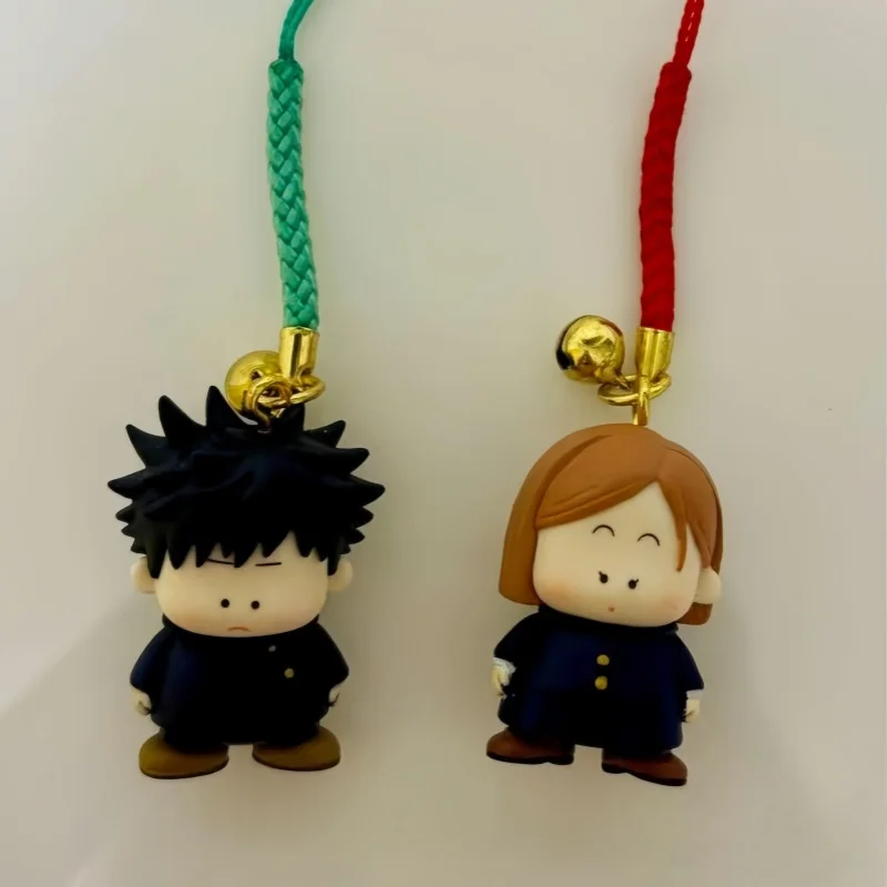 Jujutsu Kaisen Anime Figuur Itadori Yuji Gojo Satoru Tas Sleutelhanger Model Speelgoed Gashapon Karakter Bell Ornament Verrassing Kerstcadeau