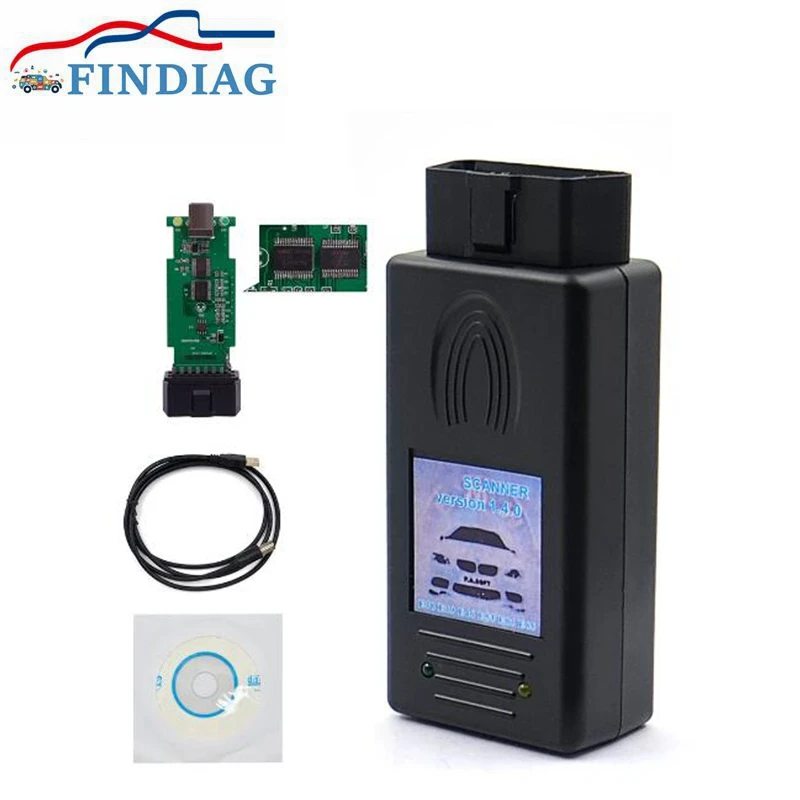 Latest For BMW Scanner 1.4.0 OBD2 Code Reader Unlock Version with FTDI Full Chips Auto Diagnostic Interface For BMW 1.4