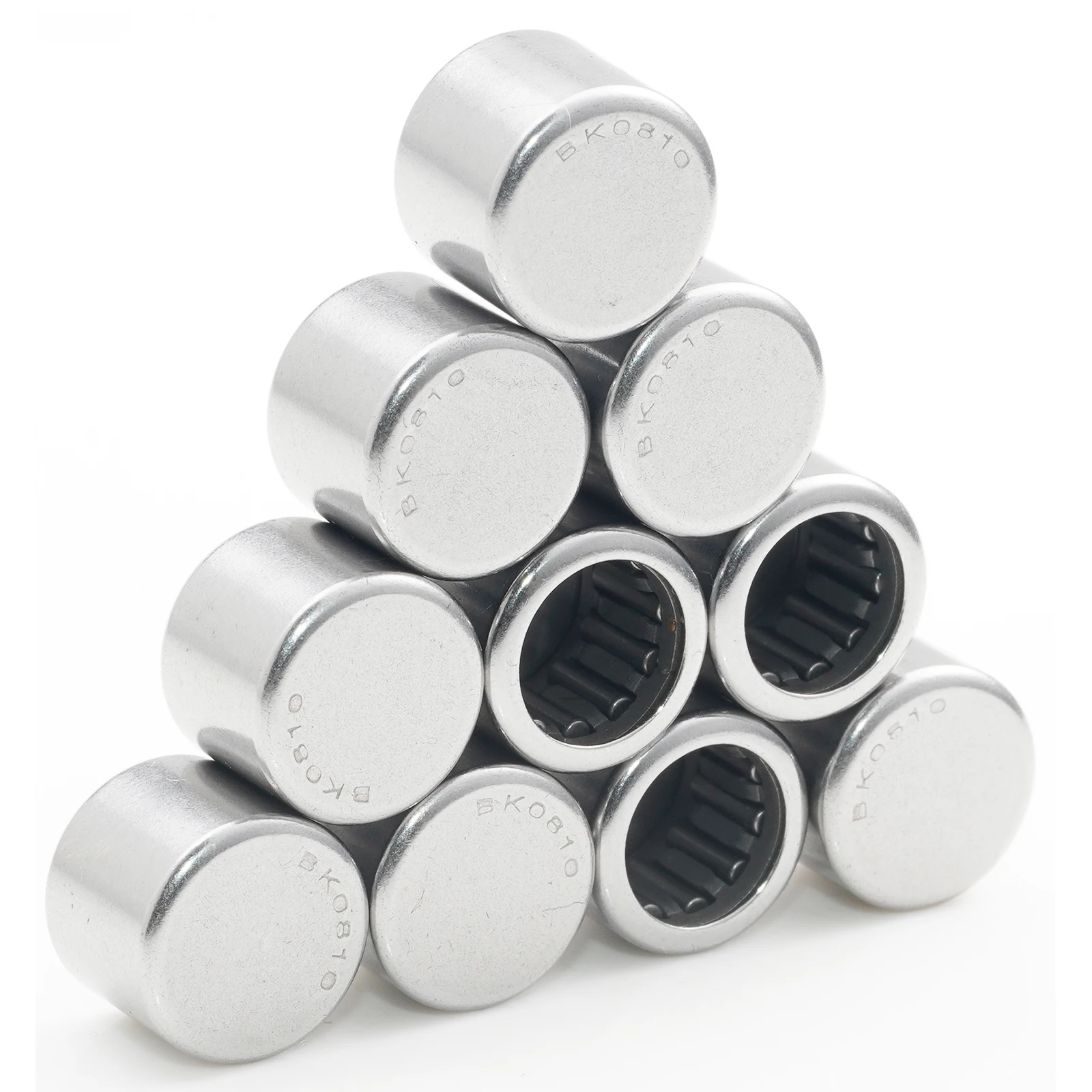 10PC BK0810 Cuscinetti Aghi 8*12*10mm Tazza Disegnata Cuscinetto A Rulli Aghi BK081210 Gabbia Chiusa UNE Estremità 88941/8