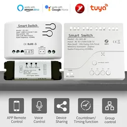 Zigbee 3.0 Gateway 1/2/4CH Smart Switch Module 12V 24V AC DC 433Mhz Tuya Smart Home relè Switch