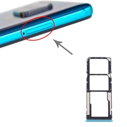 SIM Card Tray+Micro SD Card Tray for Xiaomi Redmi Note 9S/Redmi Note 9 Pro Max/ Redmi Note 9 Pro India/Note 10 Lite