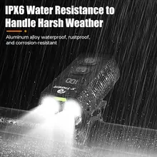 Bike Front Light with Rechargeable Battery #2