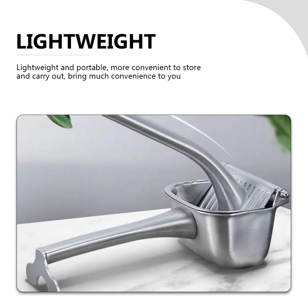 

1 шт. портативная соковыжималка для фруктов из нержавеющей стали, ручная соковыжималка для цитрусовых, апельсинов, лимона, киви, манго, соковыжималка для лимона