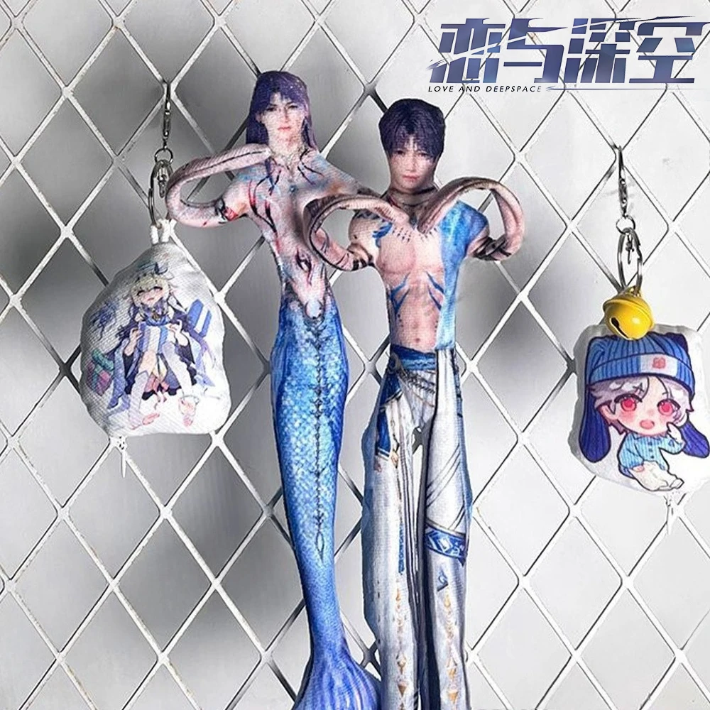 Spiel Liebe und Deepspace Rafayel Sea God Cosplay Plüsch Puppe Abstrakte Twistable Figur Puppen Zimmer Dekoration Zubehör