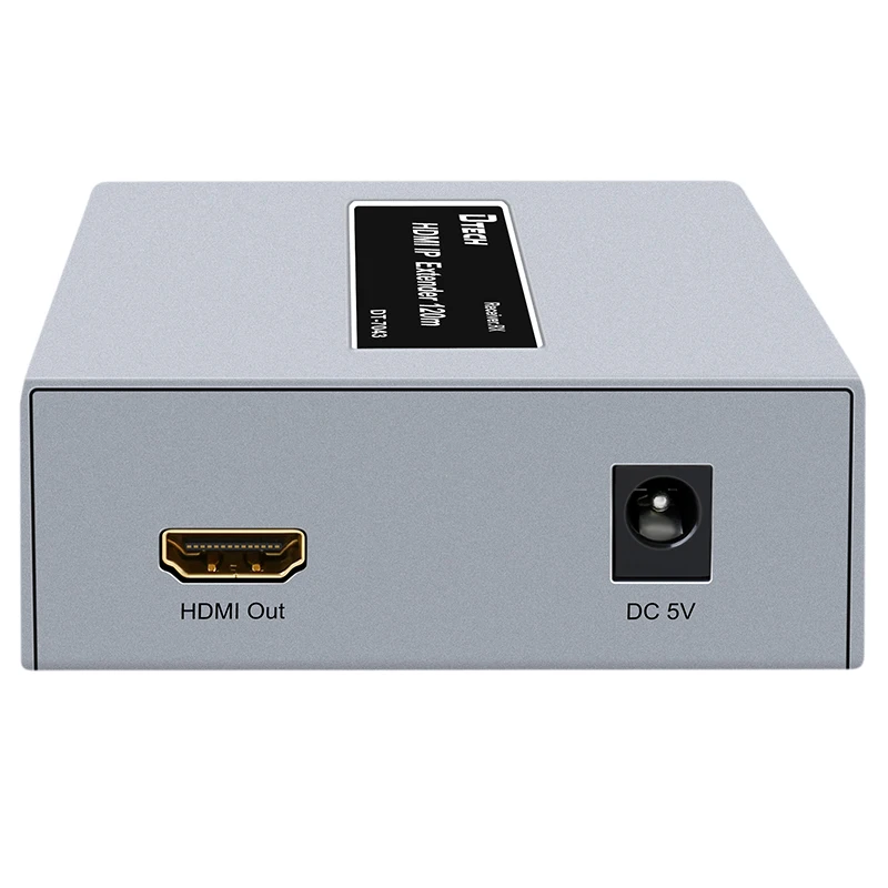 

DTECH 1080P Каскадная передача Cat5 Cat6 4k 120m Ip-отправитель HDMI-удлинитель