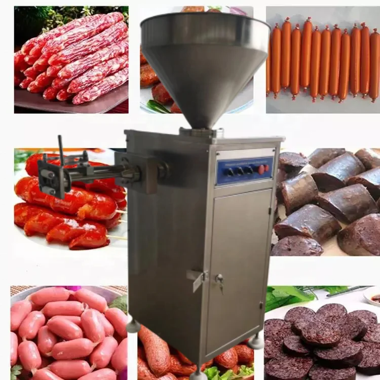 Efficient Electric Sausage Stuffer Maker Machine Enema Small Scale Sausage Production Line