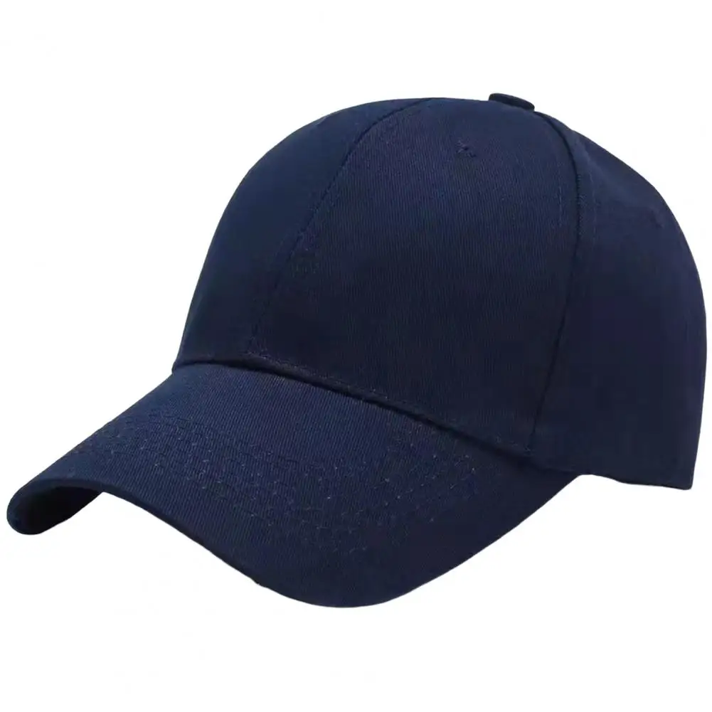 Charming Baseball Cap Adjustable Buckle Baseball Hat Sunscreen Women Men Insert Bump Hard Helmet Hat  Shockproof