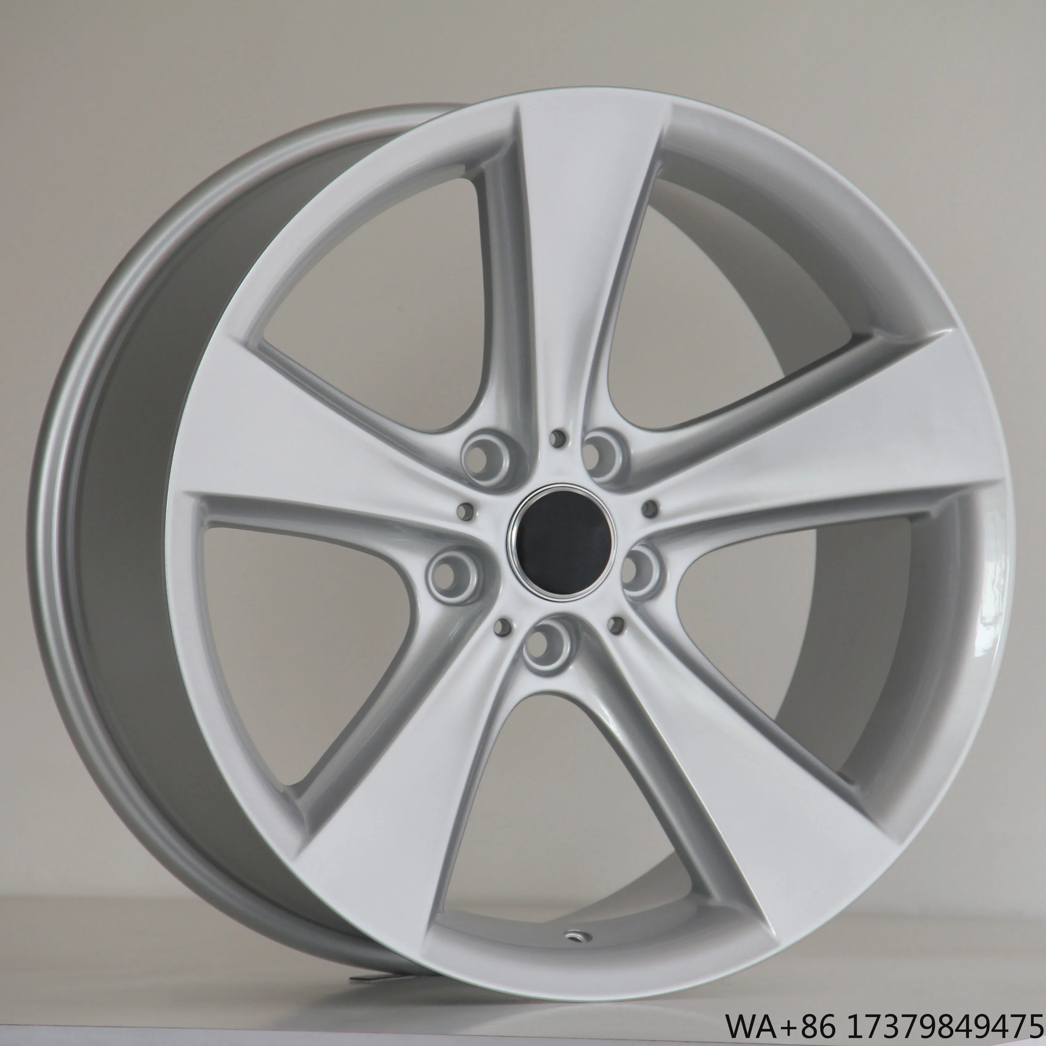 

BK Cast 5x120 Wheels Passenger Car Wheels 19 Inch Rims Sliver Concave Alloy for BMW E46 E90 E91 E92 E93 E60 E62 Style 128