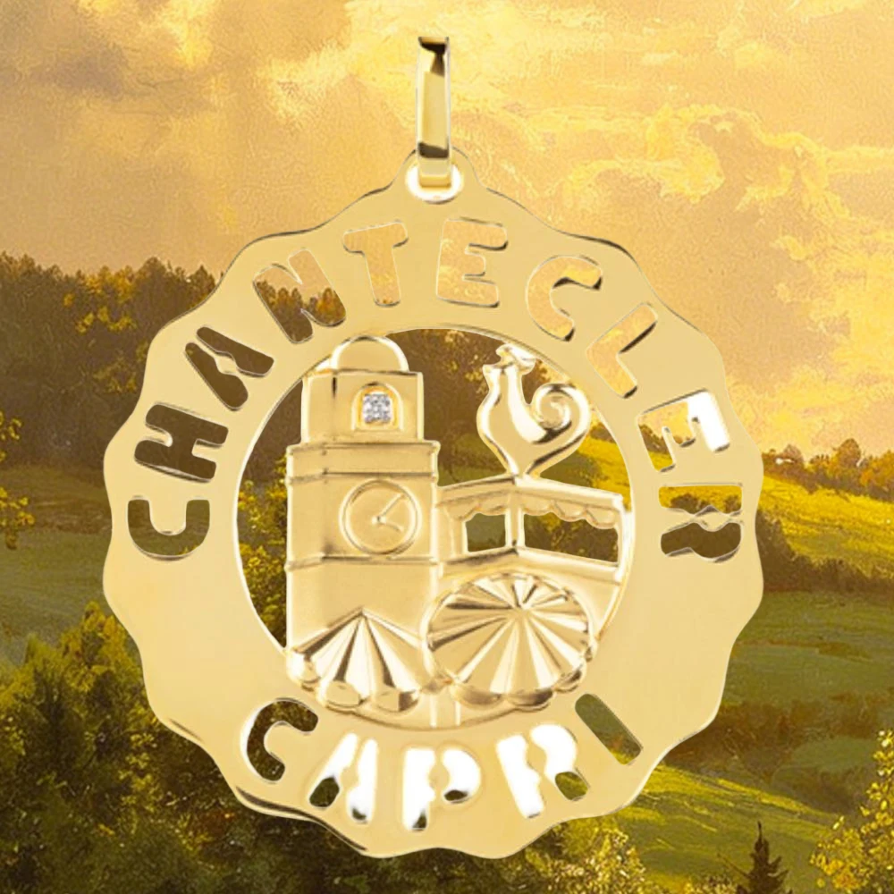 

2026 Chanteclers Classic Pendant 925 Silver Gold Plated Luxury Timeless High-End Necklace