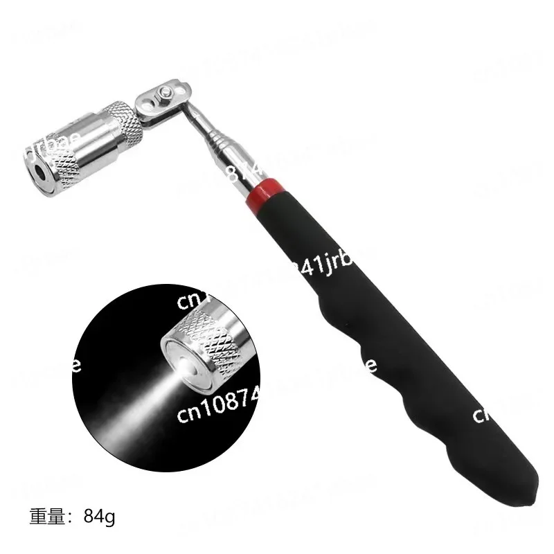 Portable Magnetic Pickup Tool 8LB Pull Force LED Telescopic Magnetic Pick-Up Picking Up Nut Bolt Magnetic Stick Picking Up