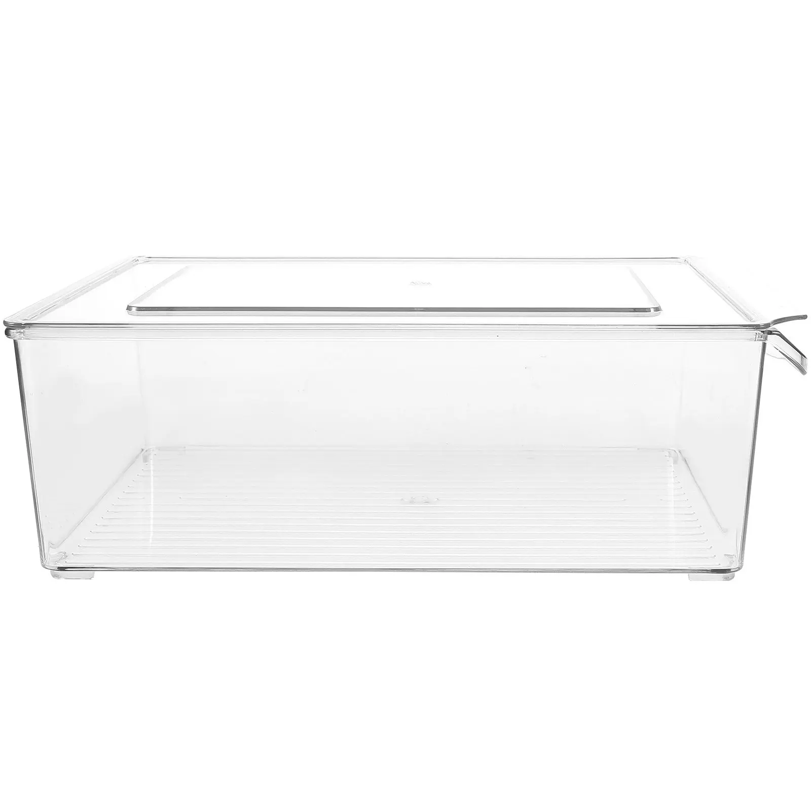 Produce Saver Container Dough Proofing Box Transparent Refrigerator Storage Bin Food Preservation Fruit Vegetable Storage Box