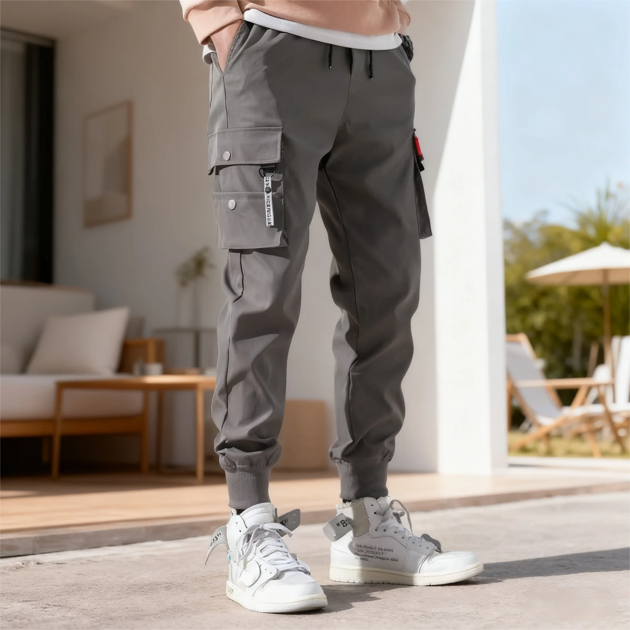 

Брюки-карго для мужчин, модные брюки для кормления, брюки-карго для мужчин, повседневные брюки-карго, брюки для спортзала