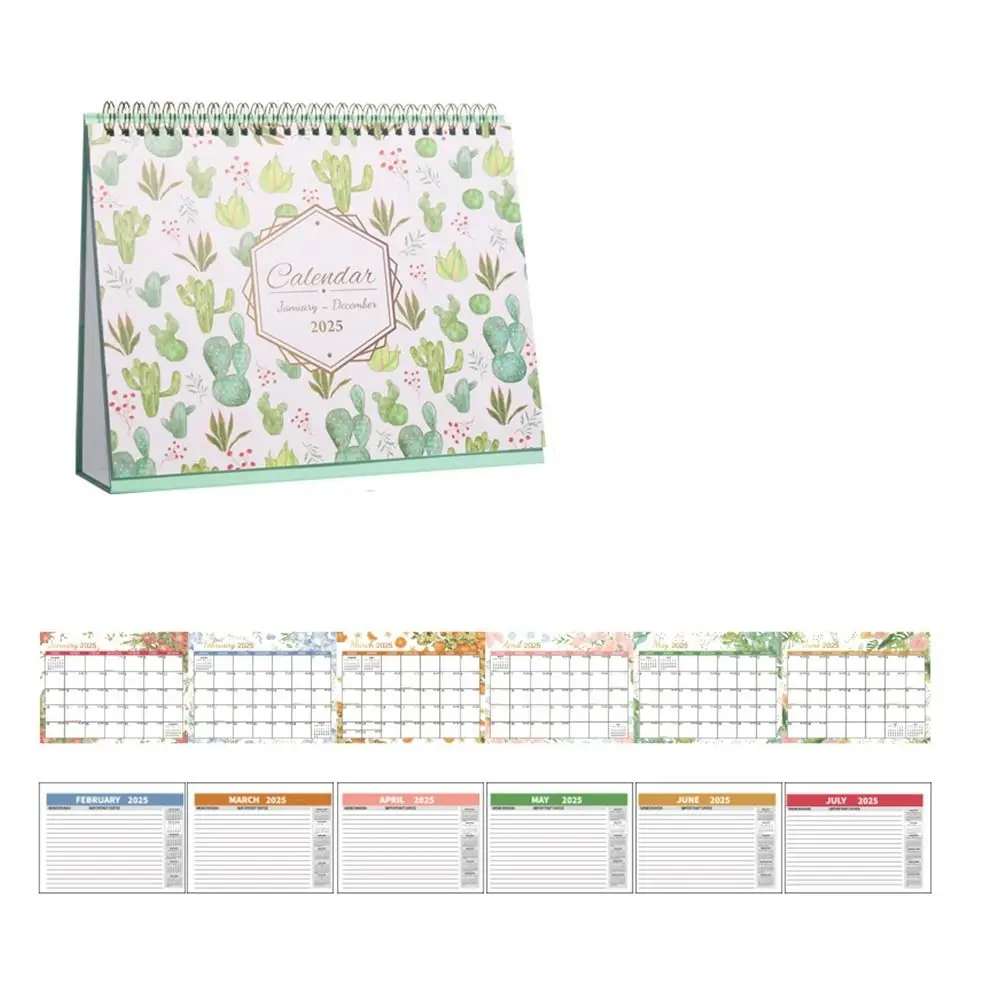 12-Month 2025 Desktop Calendar Efficient Scheduling To Do List Table Planner Calendar Exquisite Schedule Organizer