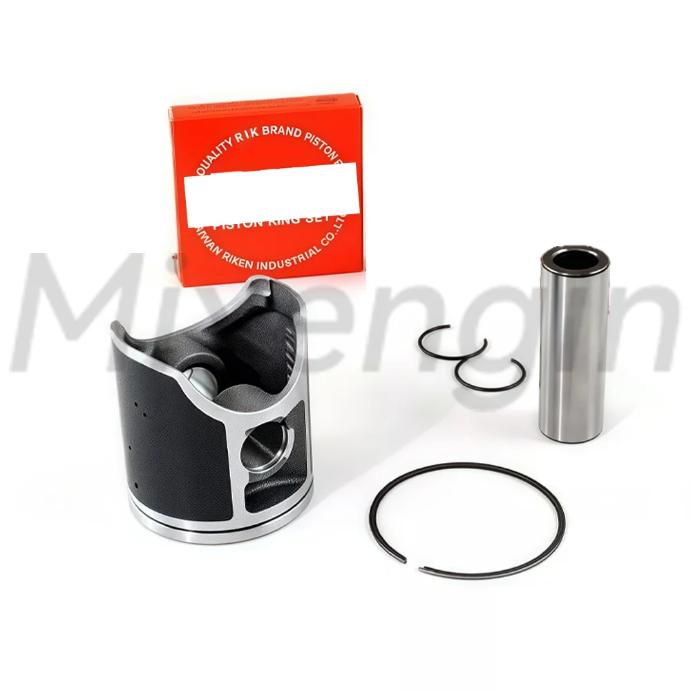 أجزاء محرك الدراجة النارية اسطوانة المكبس طوقا إعادة بناء عدة لياماها YZ125 YZ125X YZ125G 05-22 STD 54 مللي متر 149cc 1C3-11311-21-00