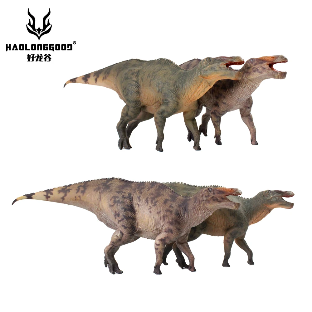 Nuovo arrivo Haolonggood Dinosauro Shantungosaurus Giocattolo Modello animale preistorico