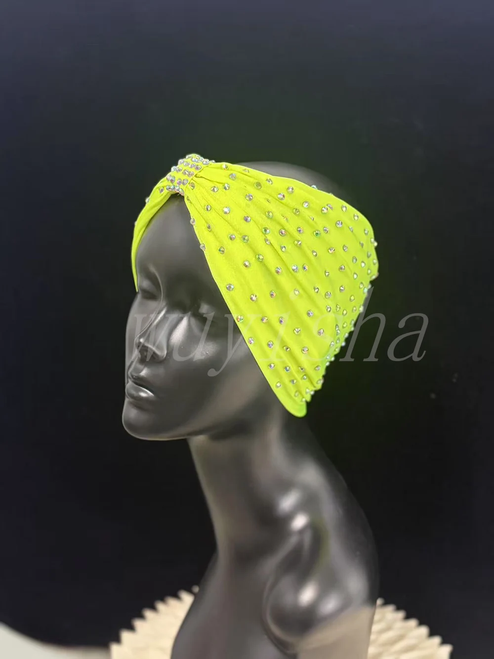 Tanzaccessoires für den lateinamerikanischen Tanz: Stirnband, Haaraccessoire, Kopfbedeckung für Tanzwettbewerbe, Kopftuch, Hut – Detail 5