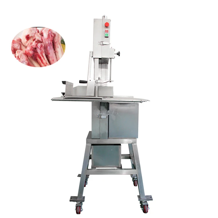 Hot-Selling   Industrial Large Bone Sawing Machine Floor Stand Electric Butcher Meat And Bone Cutting Machine Bone Saw