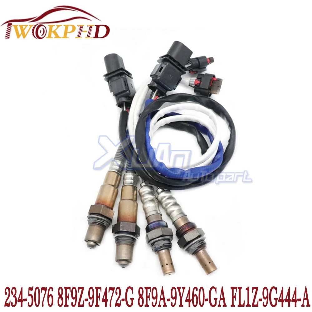 

4X NEW Car Up+ Downstream Lambda Oxygen Sensor 234-5076 8F9Z-9F472-G 8F9A-9Y460-GA FL1Z-9G444-A For Ford E-150 Expedition