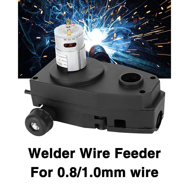 ABBN-Wire Feed Welder, DC 24V 15W Mig Welder Roller Wire Feed Motor Welding Wire Feeder Wire Feeder Tool For Welding