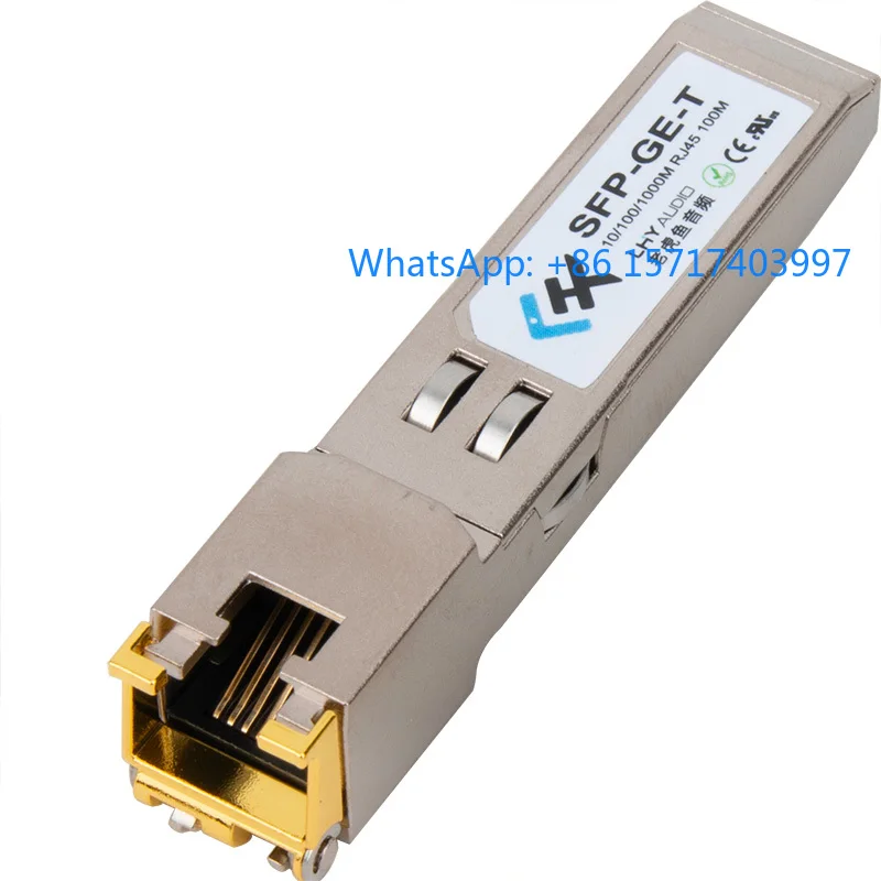 

Gigabit SFP electrical port module optical port to electrical port fiber RJ45 network cable network switch
