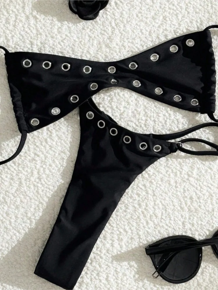 Costumi da bagno Donna Costume da bagno Bikini sexy Nuovo bikini push up Set Costume da bagno brasiliano Donna Beachwear Biquini Abiti a due pezzi 2026