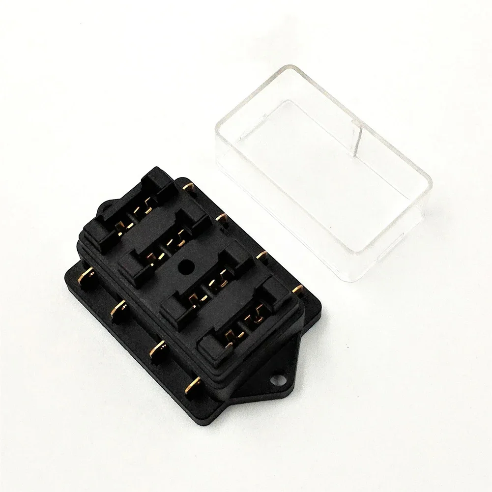 Durable and Practical  Universal Marine Kit Car Boat 12V 24V  4 Way Blade Fuse Holder Box Fusebox  Easy to Use and Install image 6