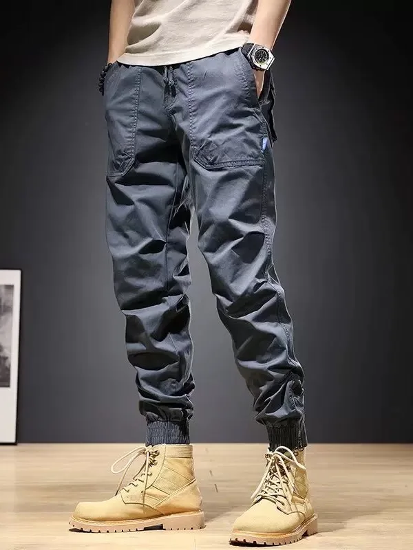 

Retro Work Pants Loose Fit Men's Women's Trendy Casual Loose Leggings Spring Summer Autumn Wear Resistant Youth Leisure Pants