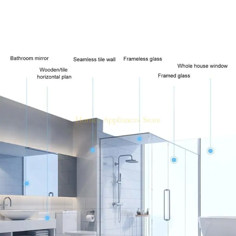 D0AB النافذة الكهربائية منظف الروبوت الزجاجي غسالة أوتوماتيكية الجهاز المائي المنزل