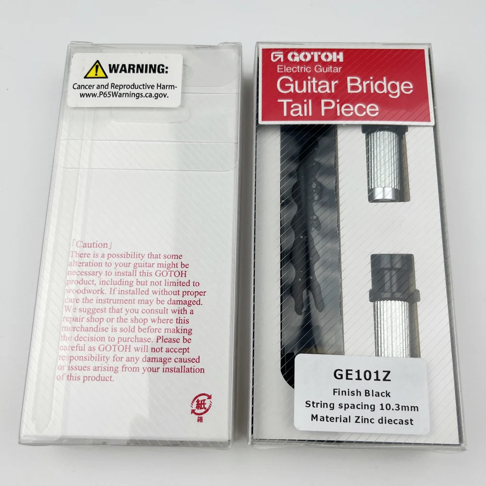 Original GOTOH GE101Z Tune-O-Matic Style Electric Guitar Bridge Tailpiece For LP SG DOT Custom MADE IN JAPAN