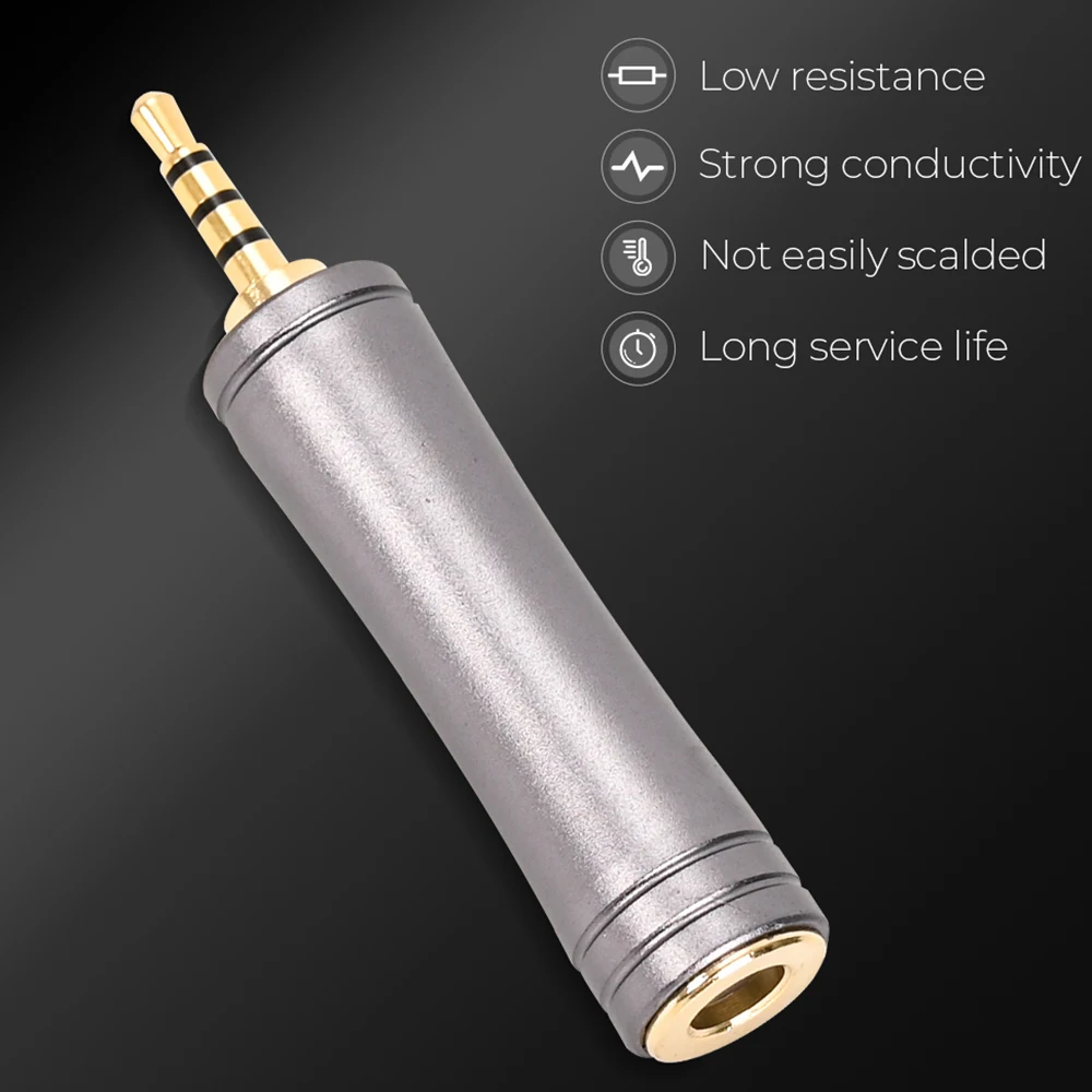 Headphone Adapter 4.4mm Balanced To Single End Balanced Revolution 2.5mm/3.5mm Female Adapter Earphones Male Female Connectors